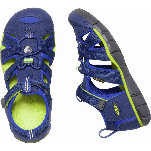 Sandály KEEN SEACAMP II CNX K blue depths/chartreuse