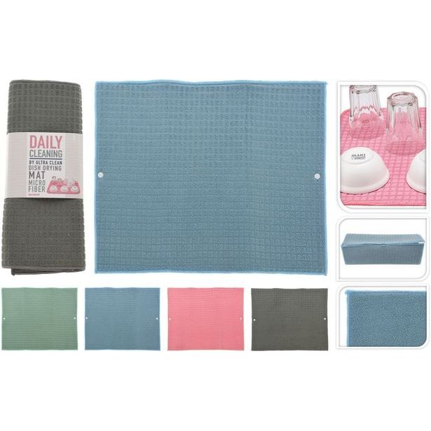 odkapávač nádobí 40x48cm, 4barvy, mikrovlákno