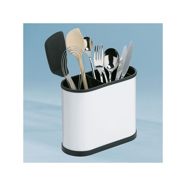 KELA Příborník BENITO bílý 22x10x18cm KL-11659