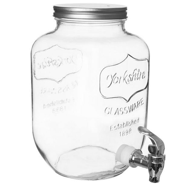 láhev 4,0l sklo s kohoutem *PO 3.10.