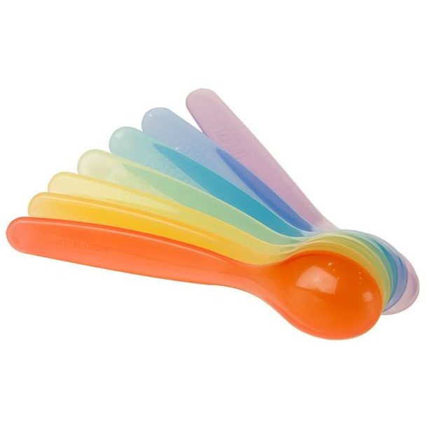 lžíce 7ks dětská 12,5cm (od 4měsíců), plast