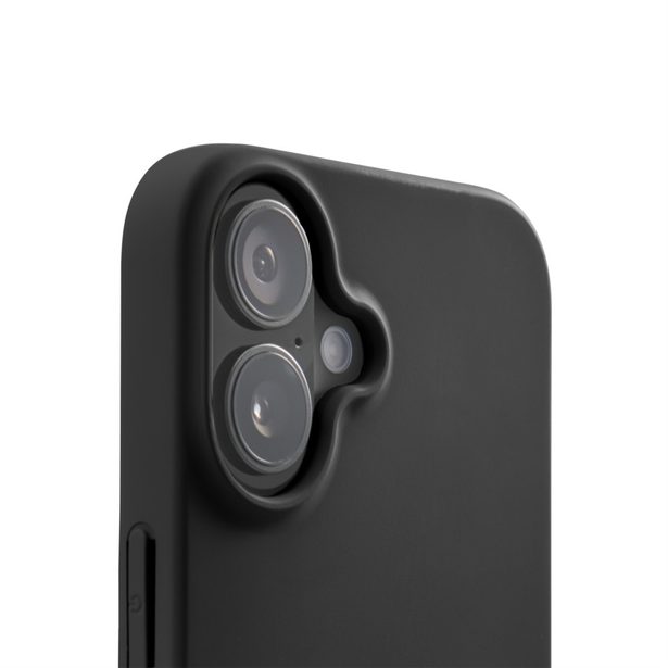 Hama Fantastic Feel, kryt pro Apple iPhone 16, hebký povrch, černý