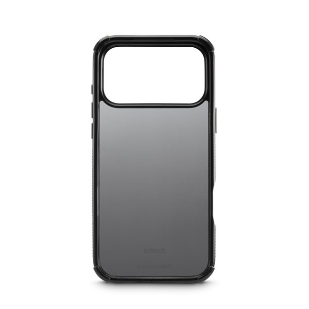 Hama Extreme Protect, kryt pro Apple iPhone 17 Pro Max, materiál D3O®, průhledný černý