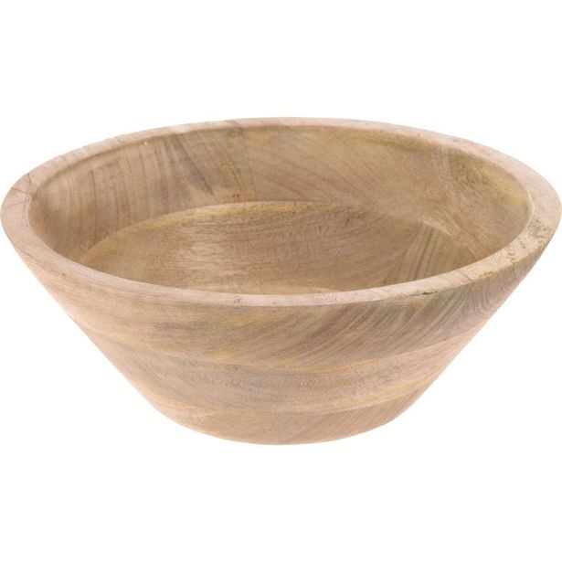 EXCELLENT HOUSEWARE Miska servírovací z mangového dřeva 25×25×10 cm KO-A55500530