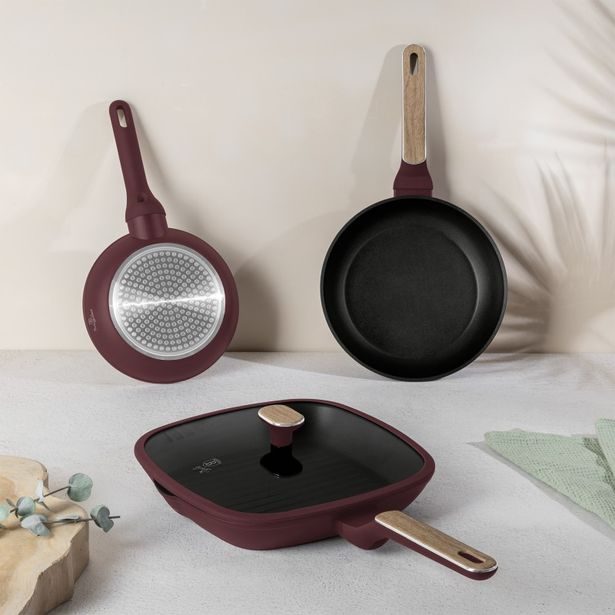 BERLINGERHAUS Sada pánví s titanovým povrchem 4 ks Leonardo Nordic Collection BH-8304