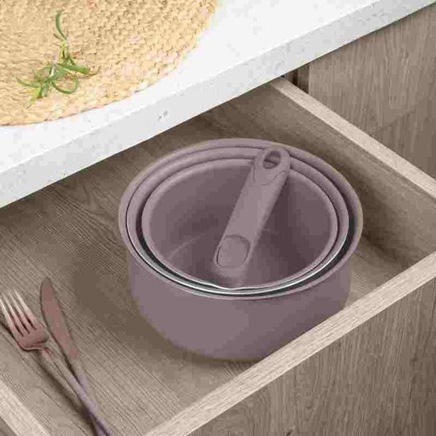 BERLINGERHAUS Sada nádobí s titanovým povrchem 13 kusů Taupe Nordic Collection BH-8422