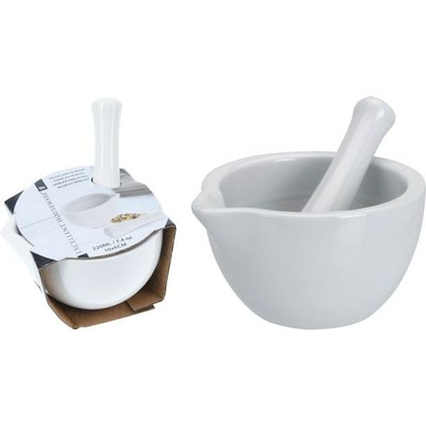 hmoždíř d 9,5 cm s tlouč.porcelán