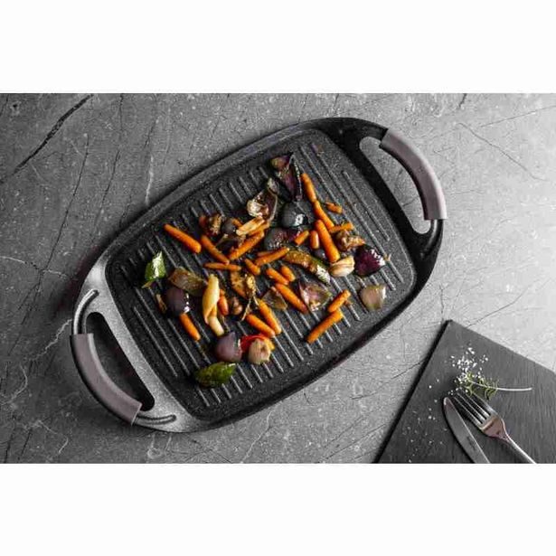 BERLINGERHAUS Grilovací deska s mramorovým povrchem Carbon PRO Line 47 cm BH-6922