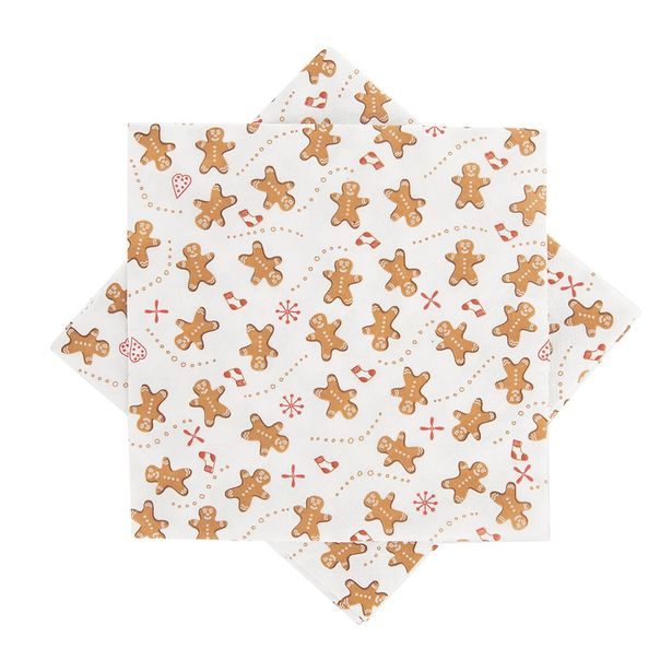 Ubrousek papír PERNÍČEK 20 ks 33x33 cm