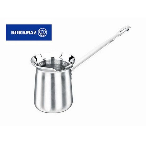 džezva 1,0l NR hladká, CLASSIC, ploché držadlo