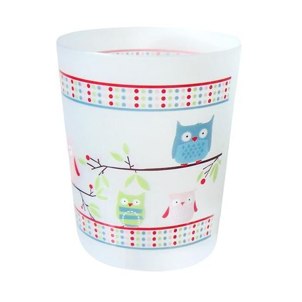 TORO KOŠ KOUPELNOVÝ SOVA, 19,5×24 CM_hamashop