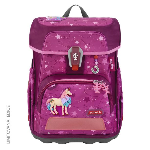 Školní aktovka CLOUD schleich, bayala, Marshmallow Einhorn - 5 dílný set, AGR certifikát