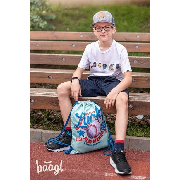 BAAGL Sáček na obuv Baseball - LUCKY Baagl