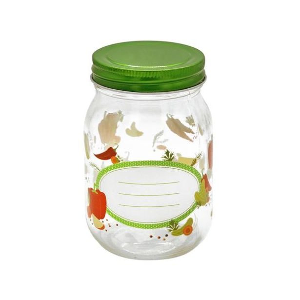 TORO SKLENICE ZAVAŘOVACÍ S VÍČKEM ZELENINA 500ML_hamashop