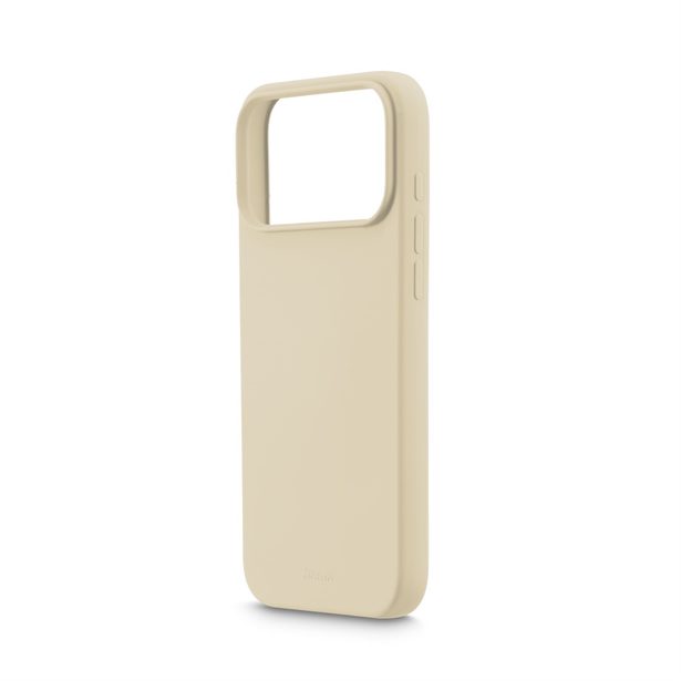 Hama Fantastic Feel, kryt pro Apple iPhone 17 Pro Max, hebký povrch, béžový
