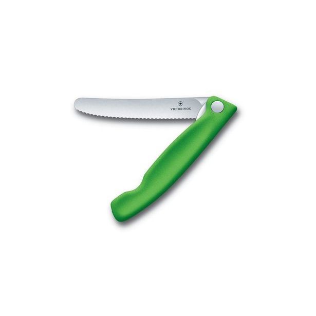 nůž 11cm svačinový, zavírací, zelený VICTORINOX