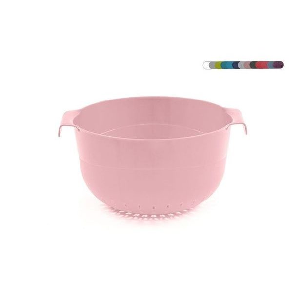 cedník d22x26x12,5cm, stojící, 2ucha, měkčí plast