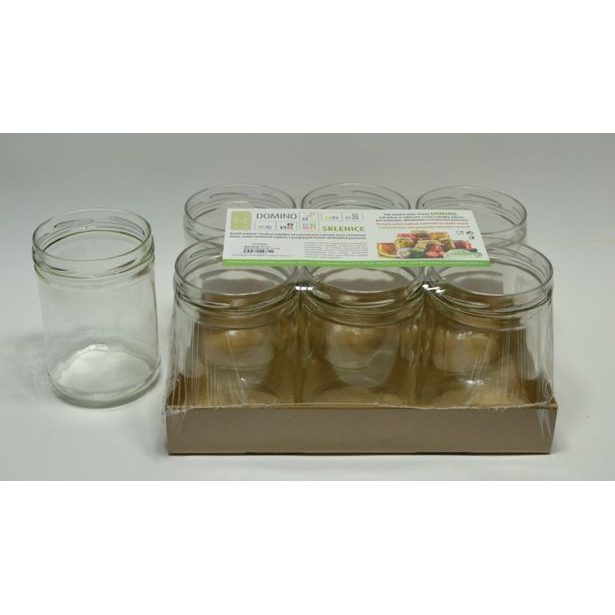 sklen.zavař. 875ml- 6ks-STURZ-rovná, TO100