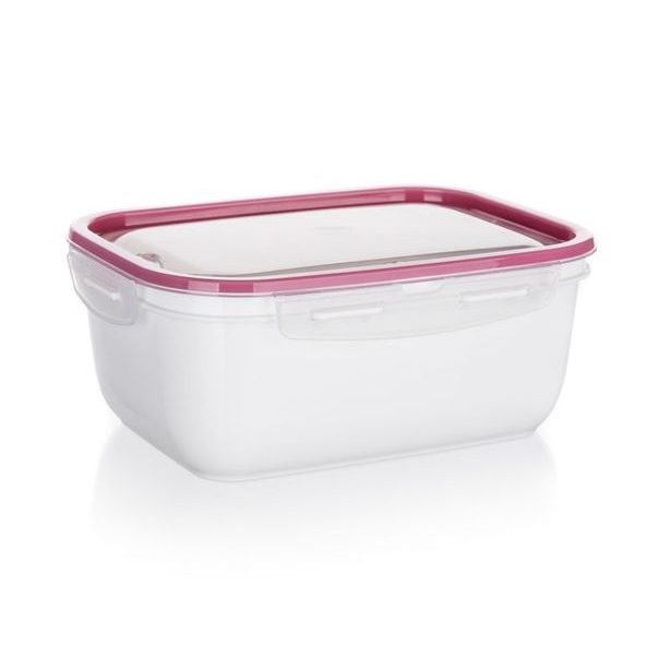 dóza 0,45l bílá, vínové těsn., plast