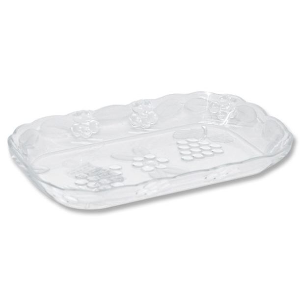 podnos 19x12cm (miska) KRYSTAL, brus, plast