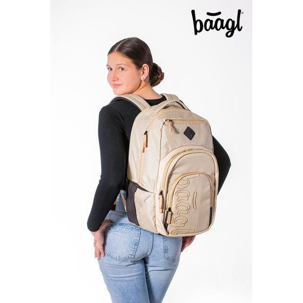 BAAGL Batoh Coolmate Beige