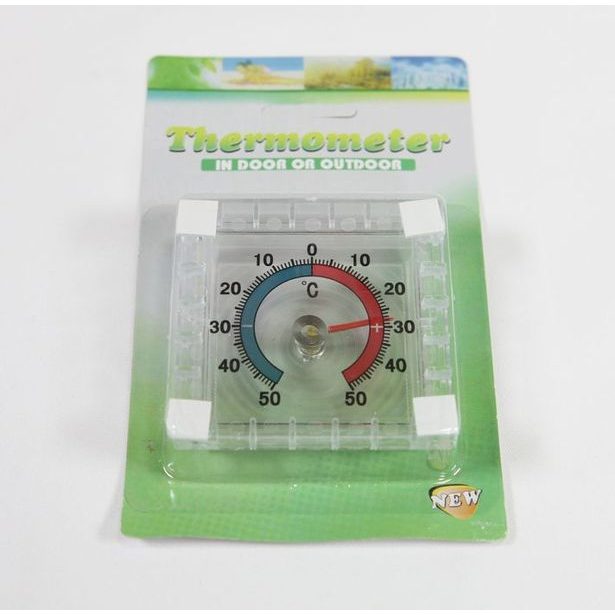 teploměr 7,5x7,5cm univ., -50°C+50°C, samolep.