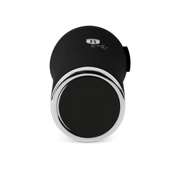 BERLINGERHAUS Termohrnek s dvojitou stěnou nerez 0,5 l Matte Black Collection BH-8751