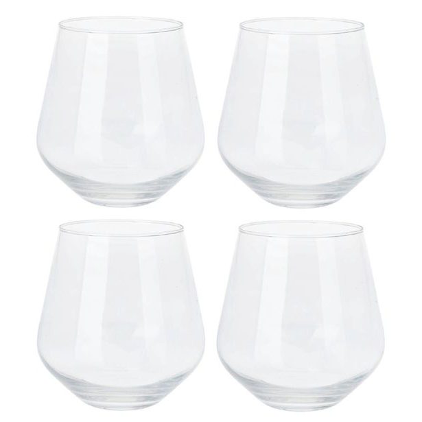 EXCELLENT HOUSEWARE Sklenice na whisky sada 4 ks 450 ml KO-CC7001550