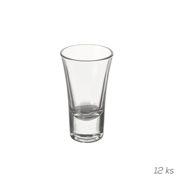 Odlivka sklo Shot 0,06 l 12 ks