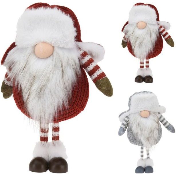 SKŘÍTEK 32cm, stojící, 2druhy, textil, dek.