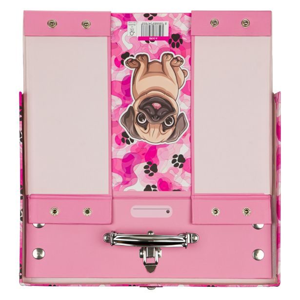 BAAGL Skládací školní kufřík Tlapky s kováním