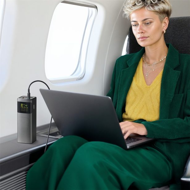 Hama High Power 65 W, powerbanka, 20000 mAh, 2x USB-C, 1x USB-A, PD, QC, displej