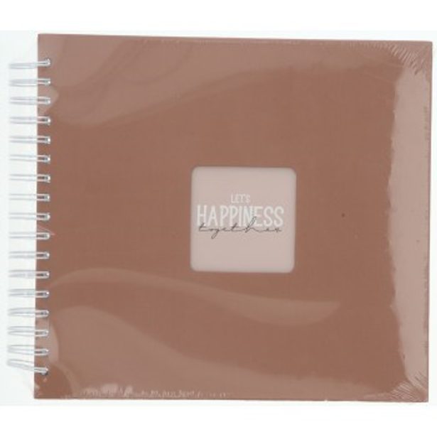 Hama album klasické spirálové FINE ART 28x24 cm, 50 stran, mousse, bílé listy