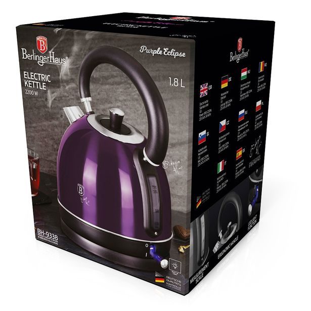 BERLINGERHAUS Rychlovarná konvice nerez 1,7 l Purple Eclipse BH-9338