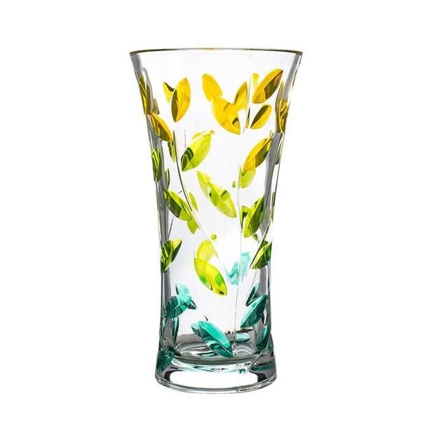 váza 30cm, BOHEMIA PRESTIGE SUMMER, barev. sklo