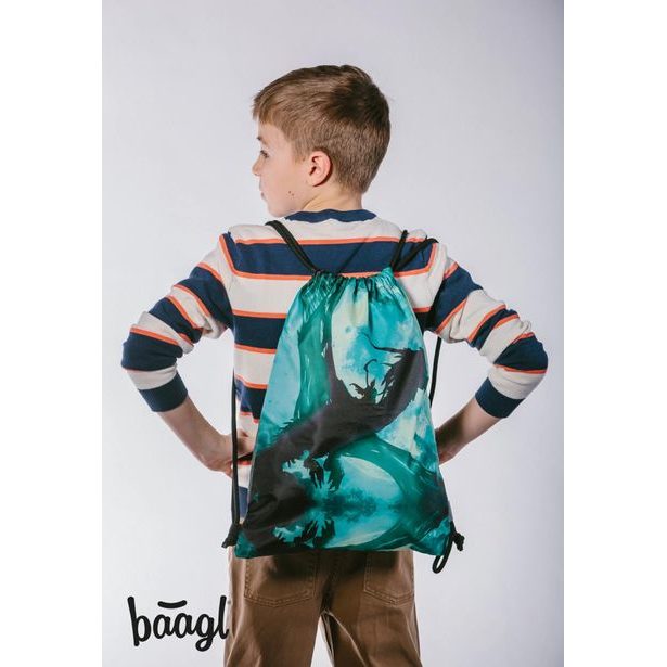 BAAGL Školní sáček na obuv Drak