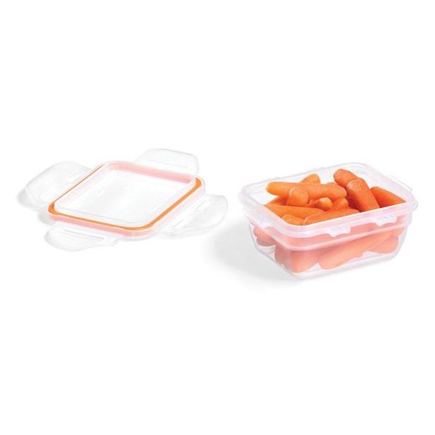 LOCKNLOCK DÓZA "EASY MATCH" OBDÉLNÍKOVÁ 170ML, ORANŽOVÁ_hamashop