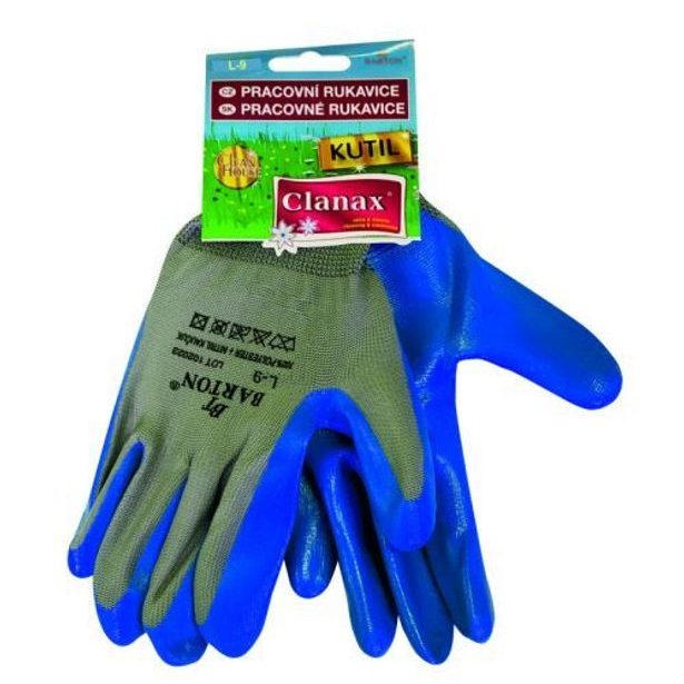 rukavice 1 pár KUTIL L- 9, PES+PVC