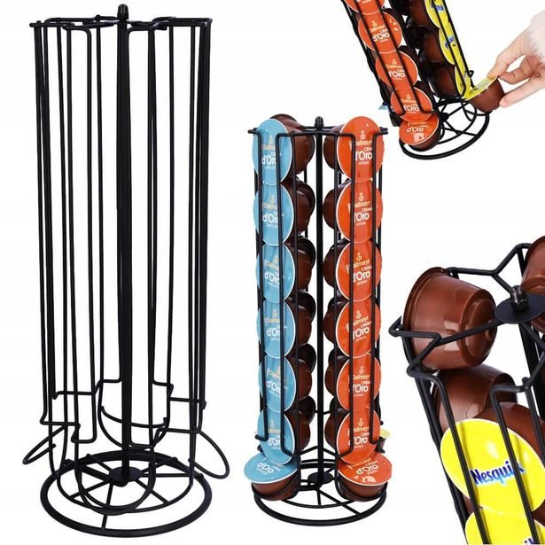 HIT Držák na kávové kapsle Dolce Gusto 28 ks černý HT-22171165