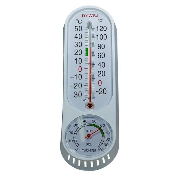 teploměr + vlhkoměr 22x6,5cm, -20°C+50°C, plast