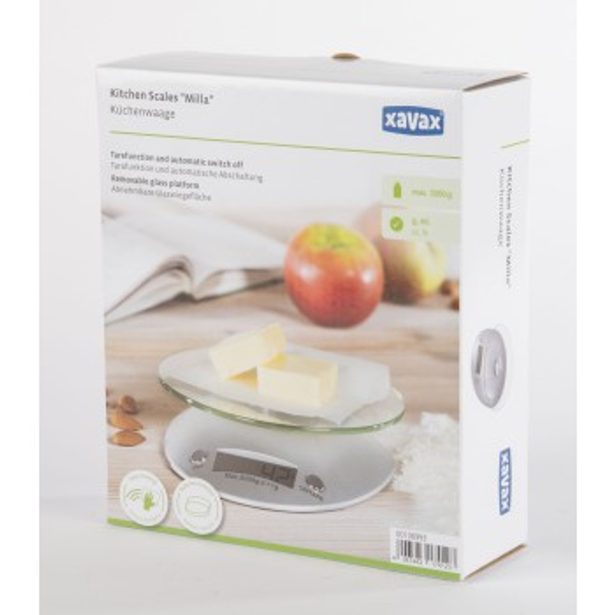 Xavax digitálna kuchynská váha Milla, 5 kg