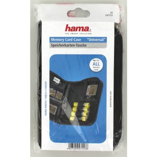 Hama Universal Memory Card Case, large, black