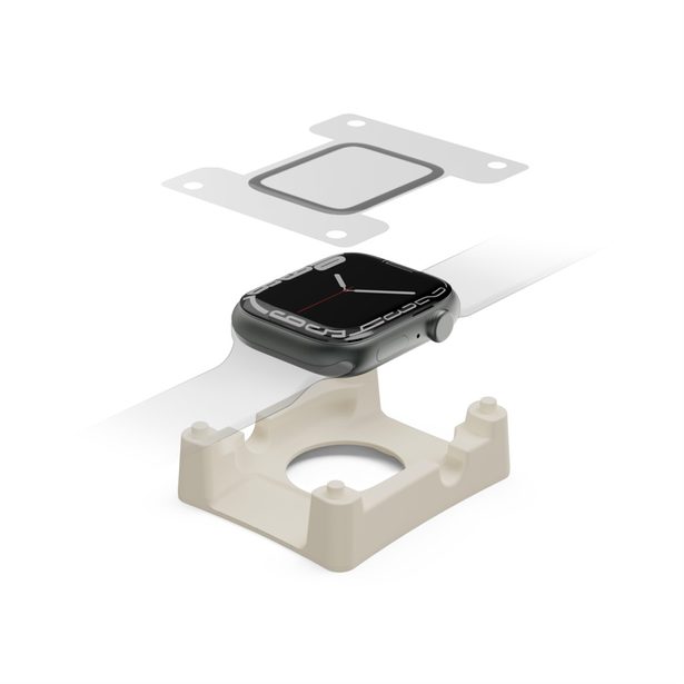Hama Super Hybrid, ochrana displeje pro Apple Watch 4/5/6/SE 1. Gen/SE 2. Gen, 44 mm, nerozbitná