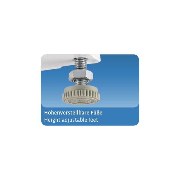 Xavax Giant Universal Stand for Wash. Machine/Dryer with Base Division, 60x60cm