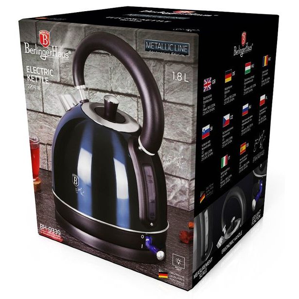 BERLINGERHAUS Rychlovarná konvice nerez 1,7 l Aquamarine Metallic Line BH-9339