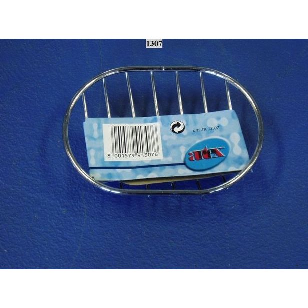 mýdlenka ovál 14x10x3cm RAINBOW-chrom /29.13.07./