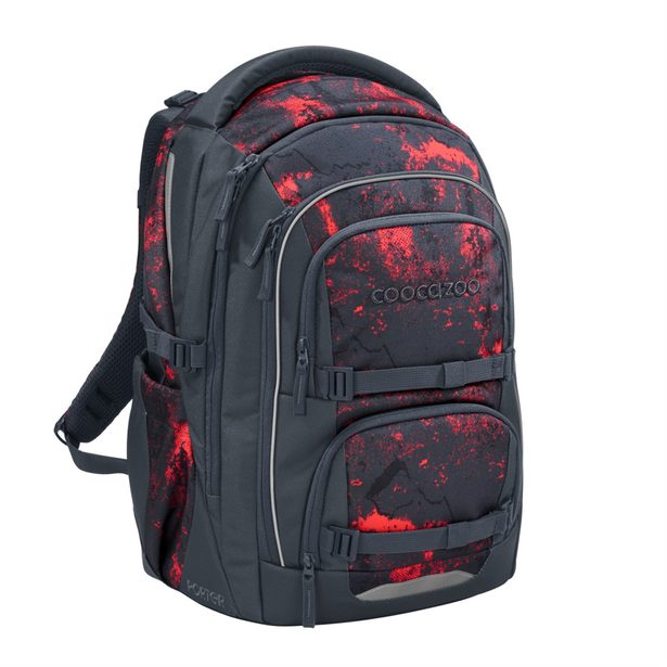 Školní batoh coocazoo PORTER, Broken Black, AGR certifikát