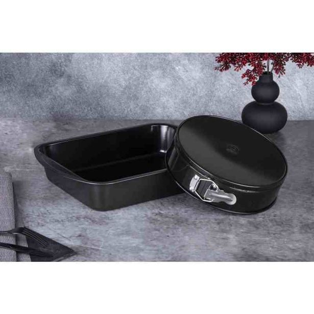 BERLINGERHAUS Forma na pečení sada titanovým nepřilnavým povrchem 2 ks Shiny Black Edition LP-KL-119P