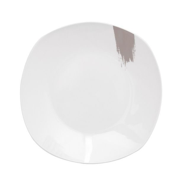 BERLINGERHAUS Jídelní sada talířů 18 ks Taupe Collection bílá-šedá BH-10202