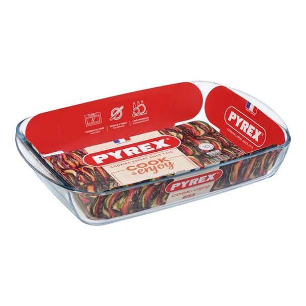 Pyrex PEKÁČ SKLENĚNÝ PYREX 4,9L, 40X27X7CM_hamashop
